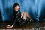 Black, short, transparent dress, high heels, shiny pantyhose <a href='/?p=albums&gallery=portraits&image=29838977913'>⛶</a>