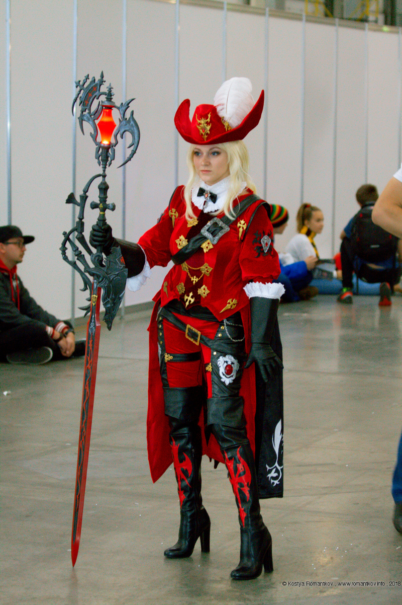 Final Fantasy XIV Cosplay: Red Mage // Comic Con Russia 2018