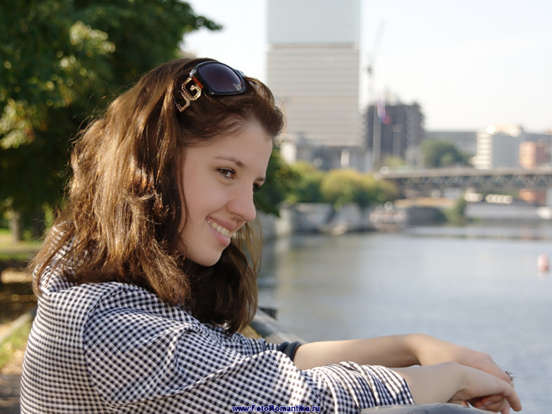 FotoRomantika: Sonrisa near Moscow-city