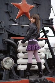 FotoRomantika: Maryana Chikalina and USSR steam engines <a href='/?p=albums&gallery=boots&image=4210773256'>☰</a>