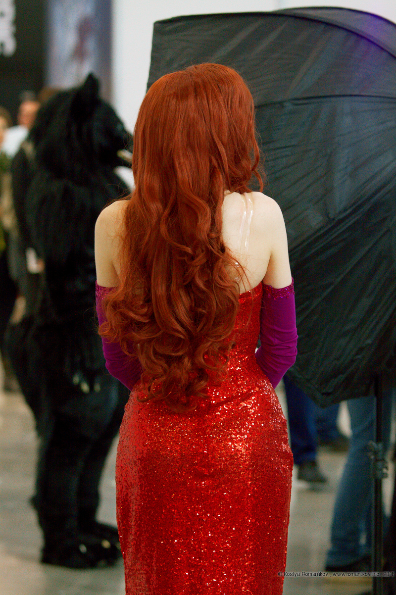 Jessica Rabbit, Lady in red, Comic Con/Igromir 2018, Moscow