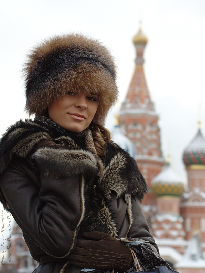 FotoRomantika: Milana Isaeva in the center of Moscow