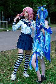 Ksusha and Nadya, EpicCon 2019 cosplay fest, Moscow, Russia <a href='/?p=albums&gallery=epiccon2019&image=48615363193'>⛶</a>