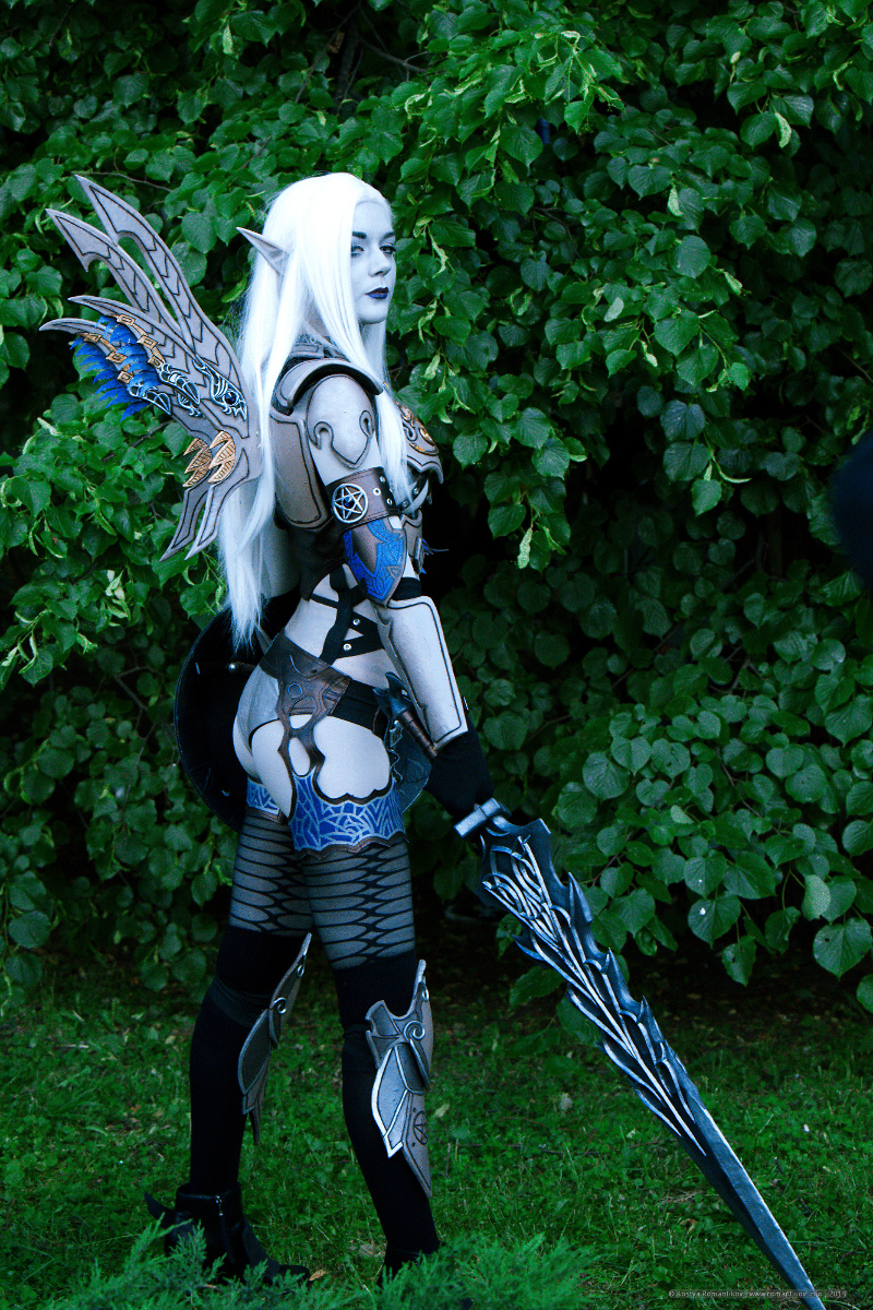 Lineage II Shillien Knight cosplay