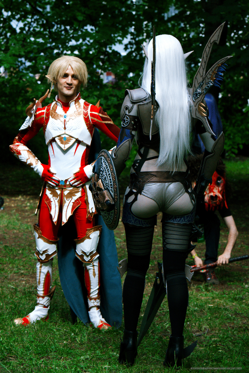 Lineage II Shillien Knight cosplay