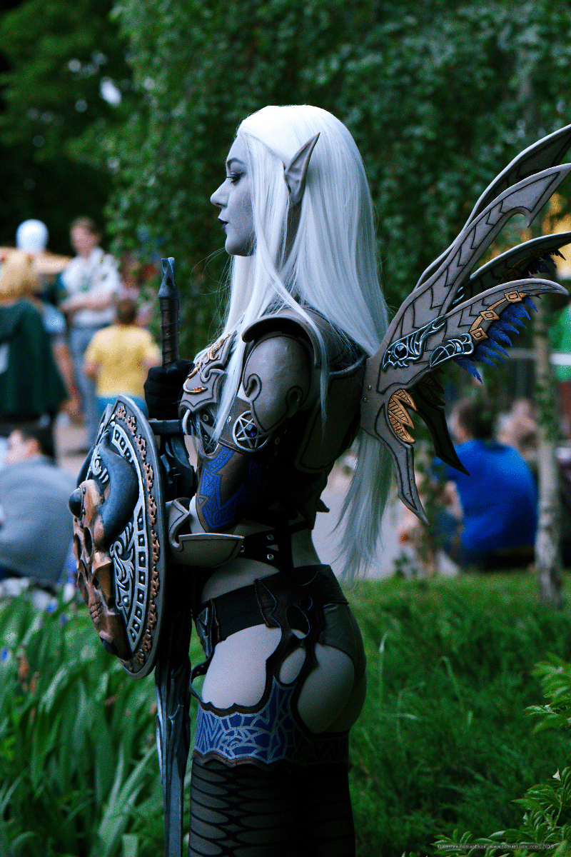 Lineage II Shillien Knight cosplay