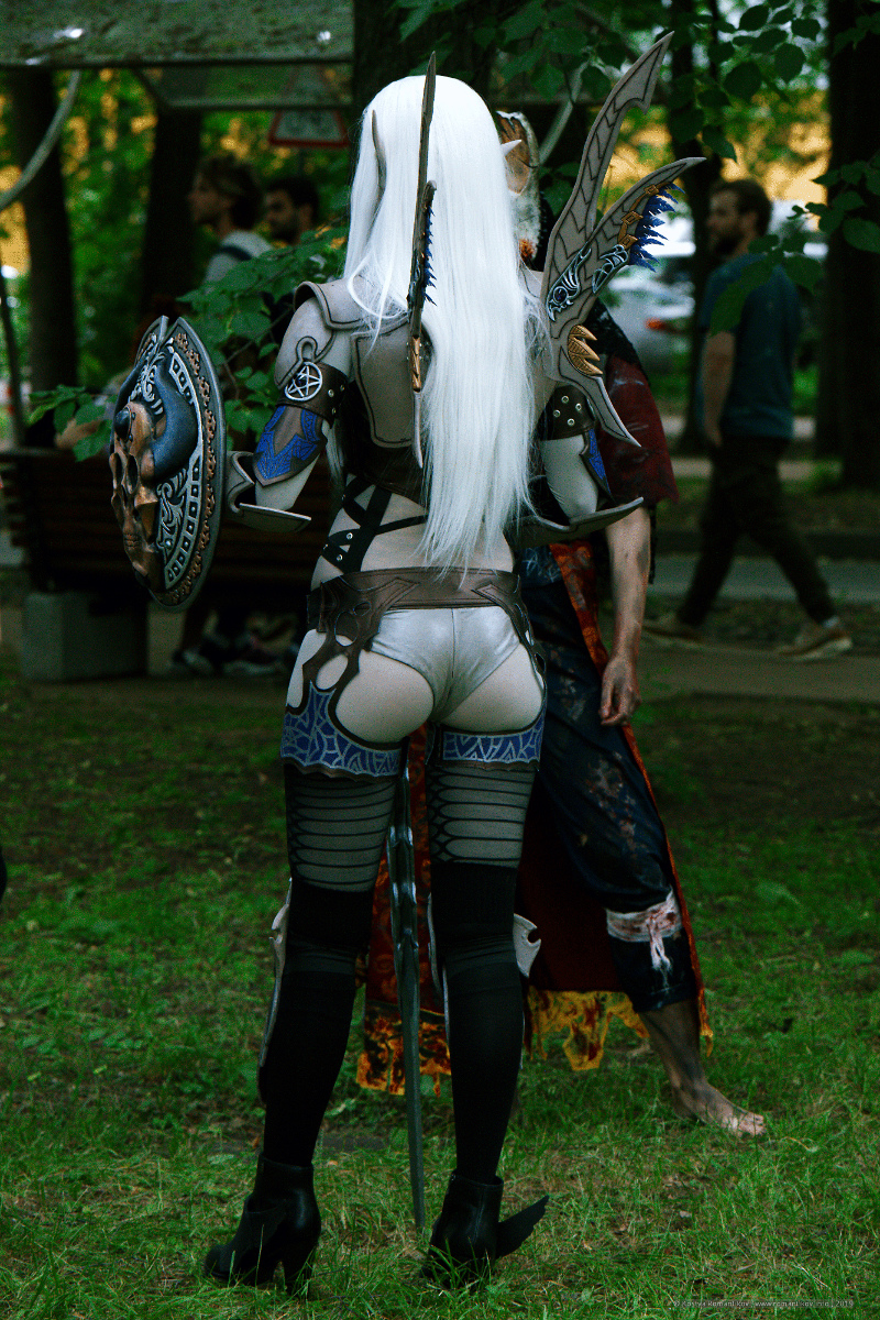 Lineage II Shillien Knight cosplay