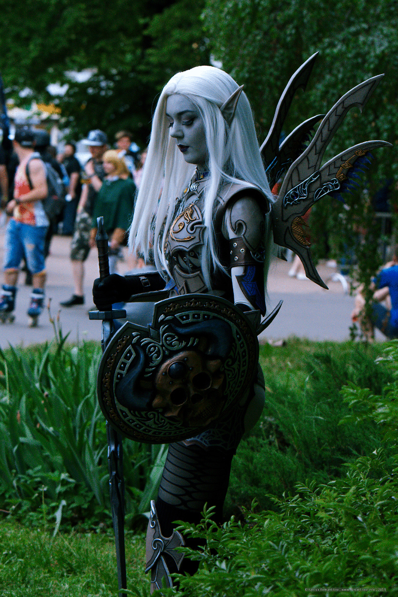 Lineage II Shillien Knight cosplay