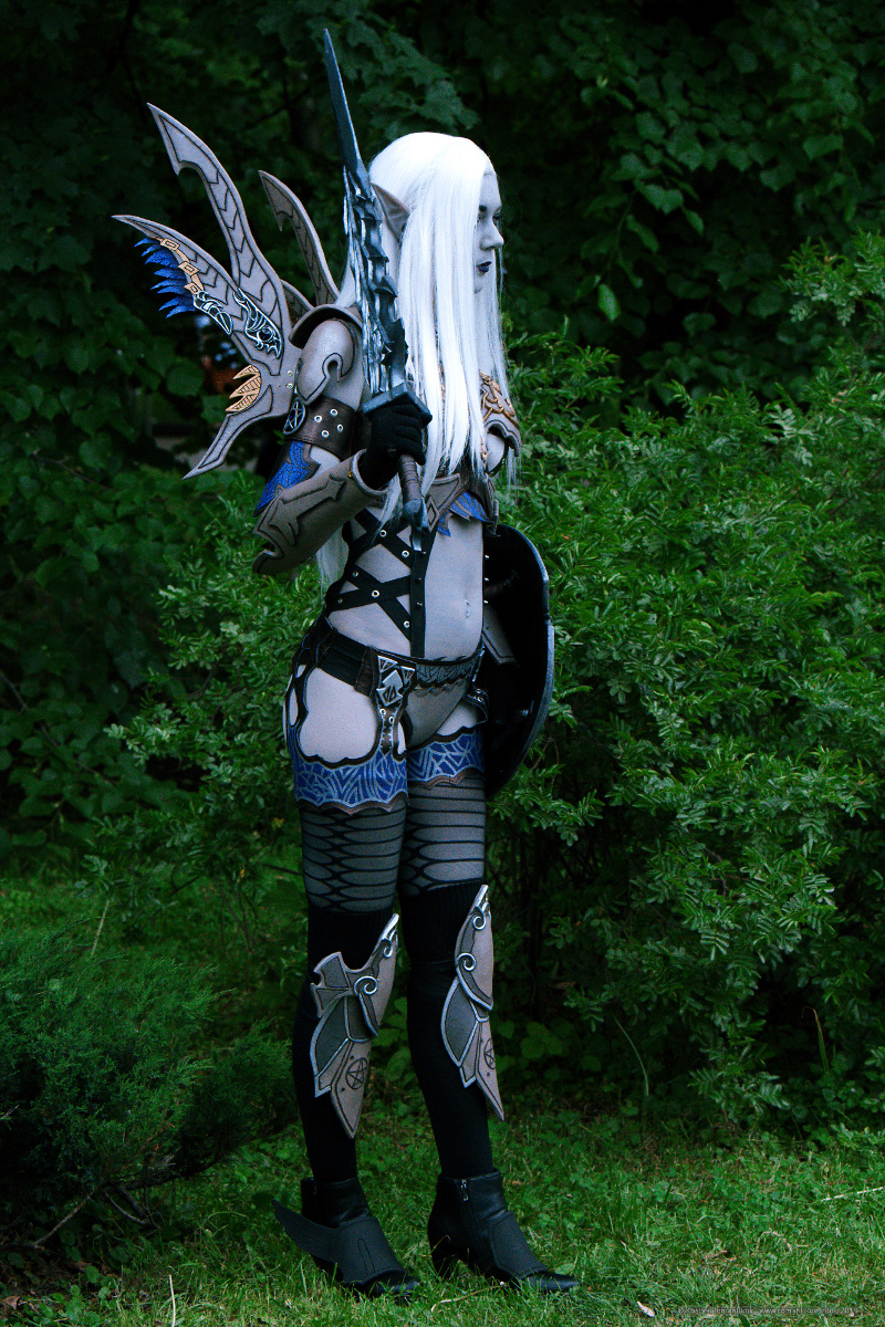 Lineage II Shillien Knight cosplay