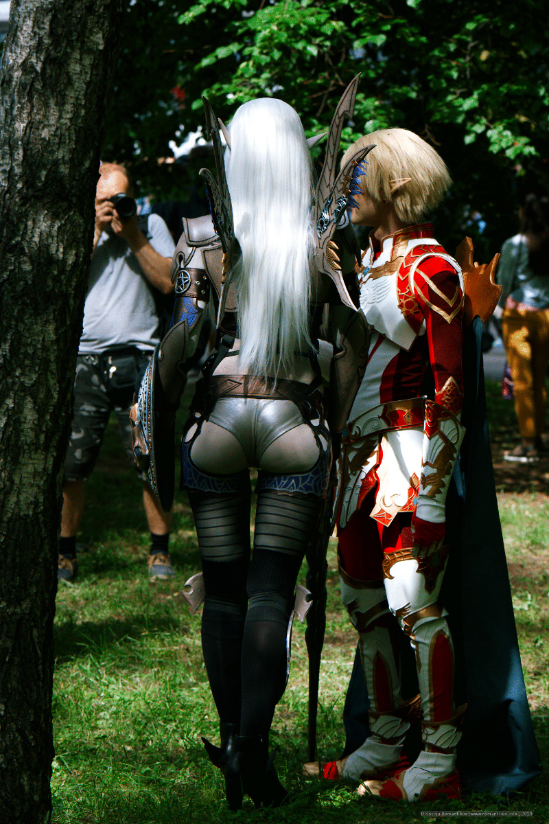 Lineage II Shillien Knight cosplay