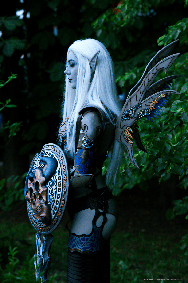 Lineage II Shillien Knight cosplay