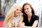 Olya and Alena, Patriarshiy bridge, Moscow, Russia <a href='/?p=albums&gallery=outdoor&image=6510090841'>☰</a>