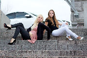 Olya and Alena, Patriarshiy bridge, Moscow, Russia <a href='/?p=albums&gallery=outdoor&image=6510091259'>☰</a>