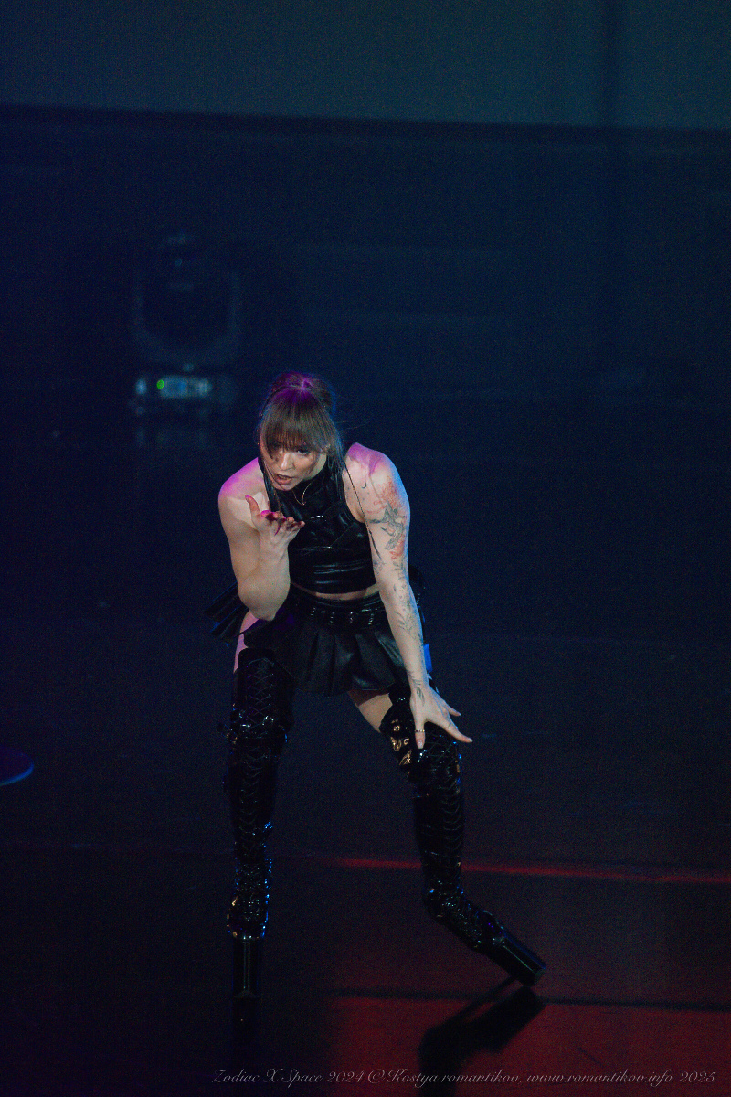 Zodiac X Space 2024 (blackboots, blackminiskirt, blackskirt, boots, bootsoverknee, dance, dancedress, dancer, exotic, exoticdance, jackboots, leatherboots, leatherskirt, microskirt, miniskirt, poledance, skirt, strip, stripdance, кожанаяюбка, миниюбочка, сапоги, сапогивышеколен, стрипденс, танцор) Zodiac X Space 2024